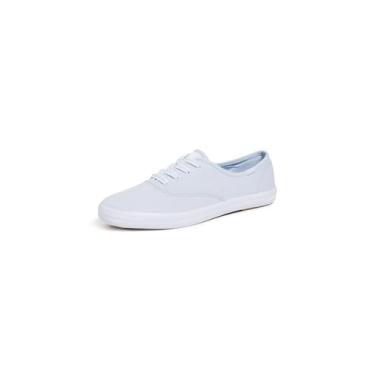 Imagem de Keds Tênis feminino Champion de lona com cadarço, Lona azul claro, 38
