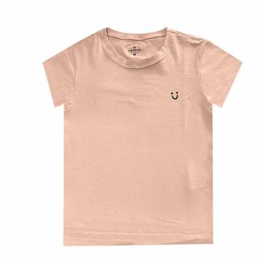 Imagem de Blusa Hering Kids Infantil Menina Manga Curta Rosa Claro-Feminino