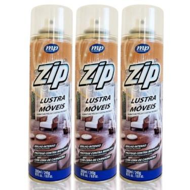 Imagem de Kit com 3 Lustra Móveis Spray 300ml Zip - ZIP MP