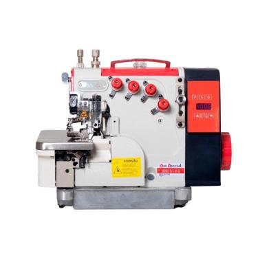 Imagem de Máquina Costura Industrial Interlock Transporte Superior SS998D-TD-5-ST-QI 220V - Sun Special