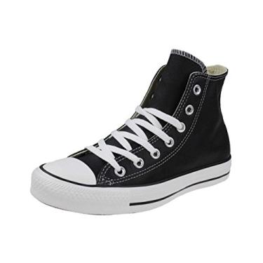 Imagem de Converse Tênis feminino Chuck Taylor All Star cano alto, Preto, 6