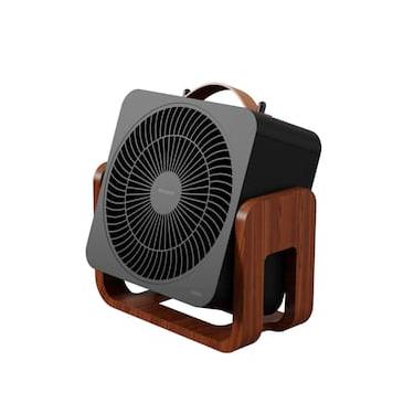Imagem de Circulador de Ar Spirit Cubics 20cm com 3 Velocidades e Múltiplas Inclinações – Preto/Tabaco