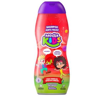 Imagem de Shampoo Infantil Medix Kids Anti-Frizz 500ml