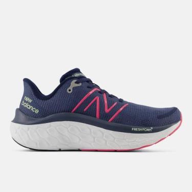 Imagem de Tênis New Balance Feminino Kaiha Road, 39BR, Azul marinho
