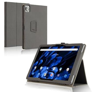 Imagem de Capa para tablet T-Mobile REVVL Tab 2 5G 10,1 polegadas lançado em 2025 - Capa de couro PU leve T-Mobile Revvl Tab 5G 2023 10,4 polegadas (T-Mobile REVVL Tab 2 5G 10,1 polegadas 2025)