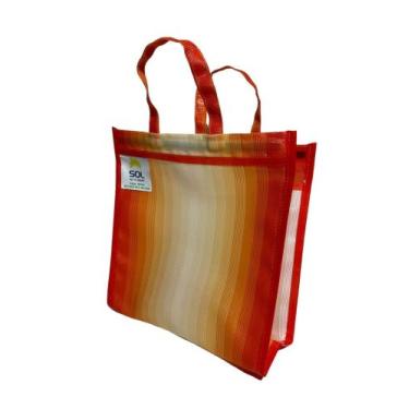 Imagem de Sacola de feira ecobag laranja - Sol