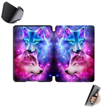 Imagem de GUKSRASO Capa para 6.8" Kindle Paperwhite 11ª Geração/Signature Edition (Modelos: M2L3EK/M2L4EK) - Capa de Material TPU Durável com Função de Suspensão/Ativação Automática e Alça de Mão