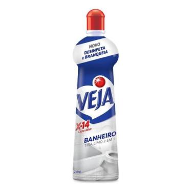 Imagem de Kit c/ 4 Limpador de banheiro cloro ativo X-14 tira limo 2 - Veja