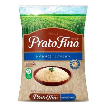 Imagem de Kit c/ 6 Arroz Prato Fino Parboilizado Tipo 1 - 2 Kg