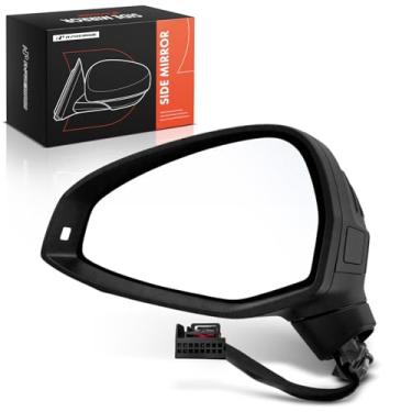 Imagem de A-Premium Espelho retrovisor elétrico do lado do motorista - compatível com Audi A4 allroad Quattro/A4, 2017 2018 2019 - Espelho retrovisor externo externo dobrável manual aquecido com seta e detecção
