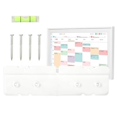 Imagem de Suporte de Parede para Calendário Claraboia de 15 Pol, Sem Pinos Perfuração Faça Você Mesmo com Parafusos e Mini Nível Sem Danos Pregos ou Âncoras Necessárias