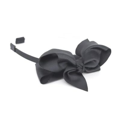 Imagem de Tiara Infantil Arquinho de Cabelo com Laço Boutique (Preta)