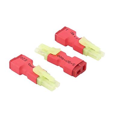 Imagem de 3 peças Micro Mini Tamiya macho para conector fêmea estilo T-Plug Deans não é compatível com Airsoft (BDHI-95)