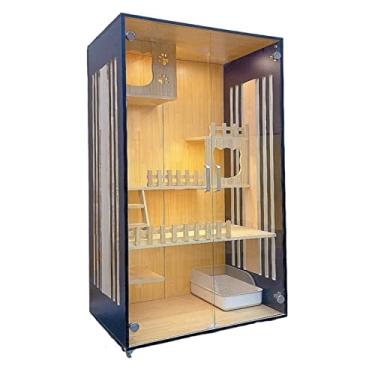 Imagem de Gaiola para gatos Gaiola gato villa casa gaiola interno luxury grande lojas de