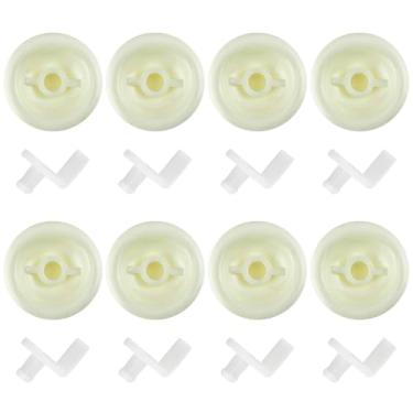 Imagem de 1 kit de kit WD35X21038 kit de roda inferior para lava-louças - incluindo rolos e pinos - substitui WD12X10074, WD12X10076, WD12X0272, WD12X0427