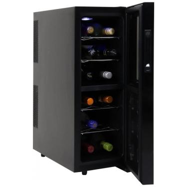 Imagem de Koolatron Urban Series Refrigerador de Vinhos 12 Garrafas Dual Zone Refrigerador Termoelétrico de Vinho Adega de Vinho Independente para