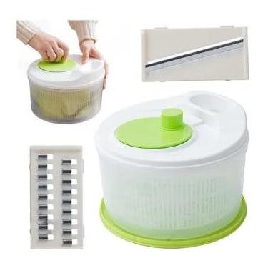 Imagem de Secador De Vegetais Com Centrifugador De Salada