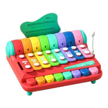 Imagem de Yunhgft Piano Xilofone Instrumentos Musicais Brinquedos Aprendizagem Infantil Brinquedos Musicais