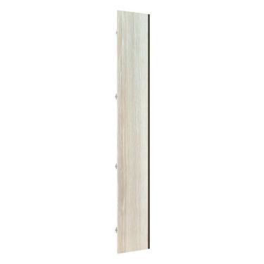 Imagem de Porta Para Closet Individual 40cm Com Puxador Perfil Inox Luciane Móveis Legno Crema
