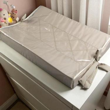 Imagem de Trocador De Comoda Anatomico Para Bebe Plastificado - Carinha de Anjo 