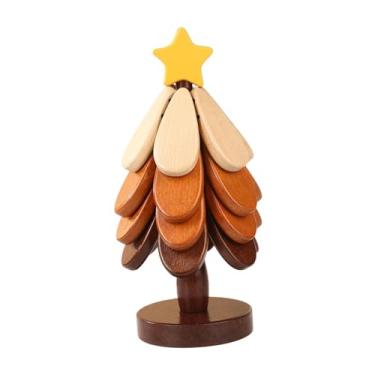 Imagem de Generic Suportes para panelas quentes de madeira, suportes para panelas quentes, conjunto de porta-copos de madeira para bule de chá, de cozinha, 4 Camadas