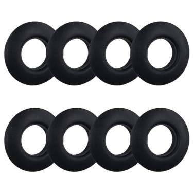 Imagem de 8 peças de anéis de gotejamento de remo de caiaque, anéis de gotejamento de remo de proteção de caiaque, acessórios de conector de aderência de barco aquático para caiaque, canoa, rafting, remos, eixo