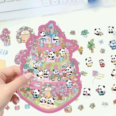 Imagem de Adesivo_Decalque 38 Cute 3D Miniatura Cena Adesivos DIY Cenas Adesivos para Adultos Casa Quente Supermercado Museu Café Zoológico Hotel Restaurante Terapia Adesivo Alívio Stress Passar o Tempo - 8924