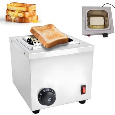 Imagem de Espalhador de manteiga/queijo aquecido em aço inoxidável, roda aquecedora de manteiga, rolo espalhador de manteiga para pão, ideal para café da manhã, piqueniques, churrascos e camping (30-90 °C)