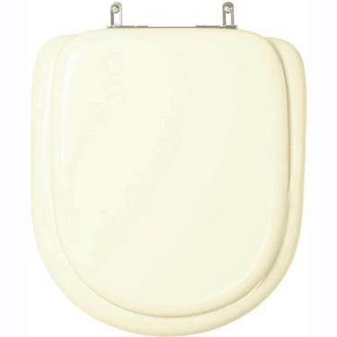 Imagem de Assento Sanitario Almofadado Flox Marfim (bege) Para Vaso Fiori