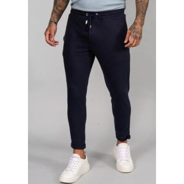 Imagem de Calça Alfaiataria Piquet - RED FEATHER, GG, Cinza marinho