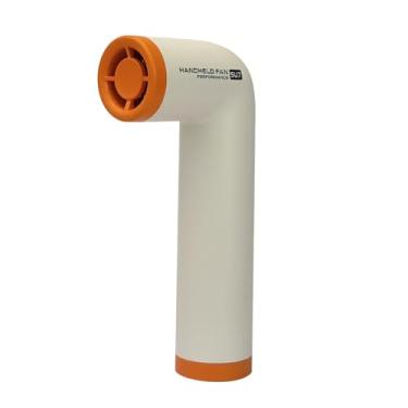Imagem de Ventilador alimentado por bateria - Ventilador elétrico de 4 velocidades, silencioso, recarregável, soprador de para praia, esportes, , academia, acampamento, casa, ambientes internos e