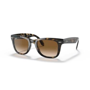 Imagem de Óculos de Sol Wayfarer Folding Marrom Ray-Ban
