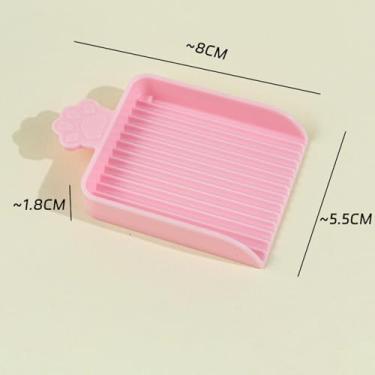 Imagem de Esquirla Kit de Bandeja Organizadora para Seleção de Miçangas Fusíveis, Ferramenta Portátil para Organização e de Joias, Pulseiras e Artesanato, Rosa