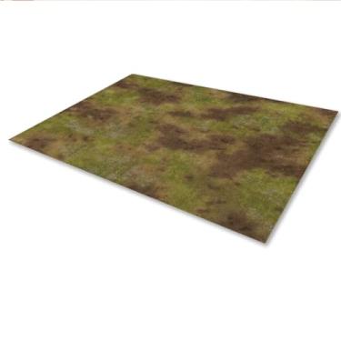 Imagem de Playmat Premium Para Wargame Rpg 180x120 Campo Decadente