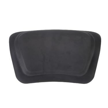 Imagem de Travesseiro de banho à prova de água PU SPA Banheira Suporte para descanso de cabeça e pescoço com ventosas antiderrapantes Confortável e relaxante para casa de banho Banheira de