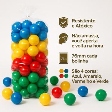 Imagem de Brinquedo Infantil Pacote Bolinhas Coloridas Para Piscina De Bolinha 1