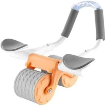 Imagem de Rolo para exercicios abdominais com suporte de cotovelo, confortavel, leve, ajustavel, verde