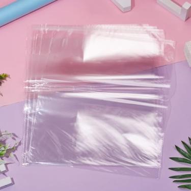 Imagem de 10 unidades de sacos de celofane de plástico 42 x 35 cm, sacos autoseláveis, bolsa de armazenamento retangular, armazenamento doméstico, joias, roupas, lenço, toalha, embalagem, bolsa, itens