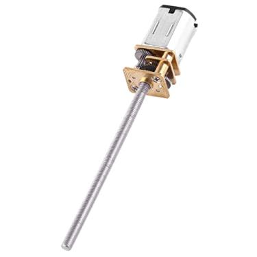 Imagem de AYNEFY Motor de 30 Rpm, Motor de Engrenagem de Alta CC Com Eixo Longo, Desempenho Suave, Versátil para Projetos de Robótica e Automação (6V 500RPM)