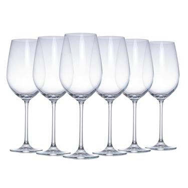 Imagem de Jogo de 6 Taças para Vinho Tinto - Beatriz - Cristal Ecologico - 770ml - Full Fit