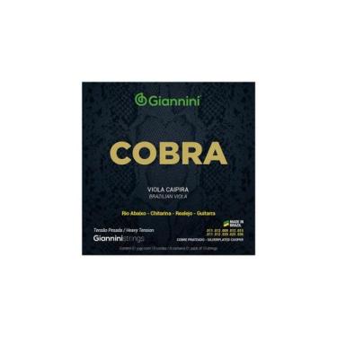 Imagem de Encordoamento Viola Aço Prateado Tensão Pesada Gesvp - GIANNINI
