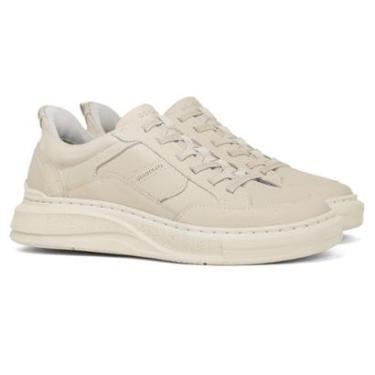 Imagem de Tênis Democrata Masculino Pace Couro Calce Fácil Confortável Cadarço 653101-Masculino