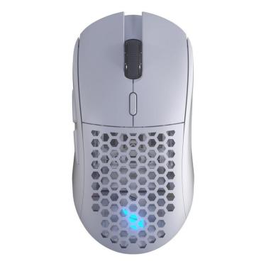 Imagem de Mouse Sem Fio Gamer Fallen Pantera PRO Wireless, 26000 DPI, RGB, 68,70g, Branco - MO-FN-PA-PRO-WL-BR-Unissex