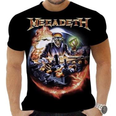 Imagem de Camiseta Camisa Personalizada Rock Metal Megadeth 6 - OBDS, INF 8