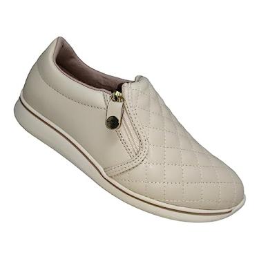 Imagem de Tênis Feminino Modare Slip On Matelassê Creme - 35