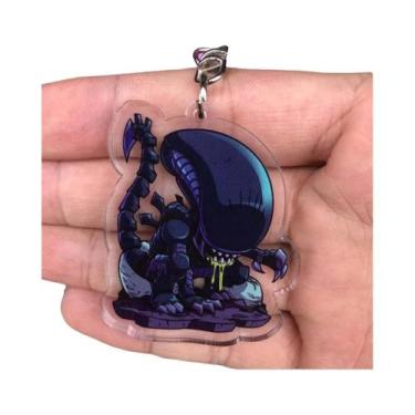 Imagem de Jogo Predator Xenomorph Alien Cosplay Fantasias, Acrílico Chaveiro Ace