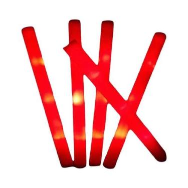 Imagem de Bastões De Espuma LED Luminosos 20-30 Peças, Tubos De Torcida, Varinha