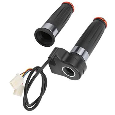 Imagem de Naroote Alça do Acelerador de Velocidade de 3 Marchas para Bicicleta Elétrica, Punhos Confortáveis ​​para Scooters Elétricos, Material ABS Durável, para Triciclos Elétricos e Bicicletas, Pacote Com