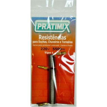 Imagem de Resistencia Maxi Ducha 220V 5500W Pratimix 3T0255 - 06UN