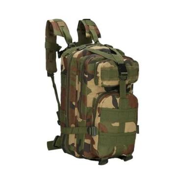 Imagem de Mochila Tática Militar À Prova D'água 30l, Mochila Camuflada Oxford 3p